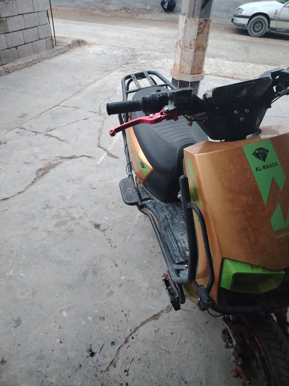 سلام عليكم عندي دراجه شحن  للبيع او مراوس حسب القناعه بغداد ابو غريب منطقة سعر دراجه 500 بيها مجال قليل ***********
