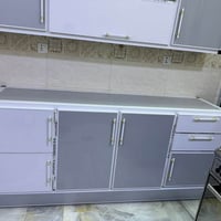 كاونتر وسنك 3 قطع  مستعمله فقط 5 اشهر ب450،000 الف وبيها مجال المكان ز...