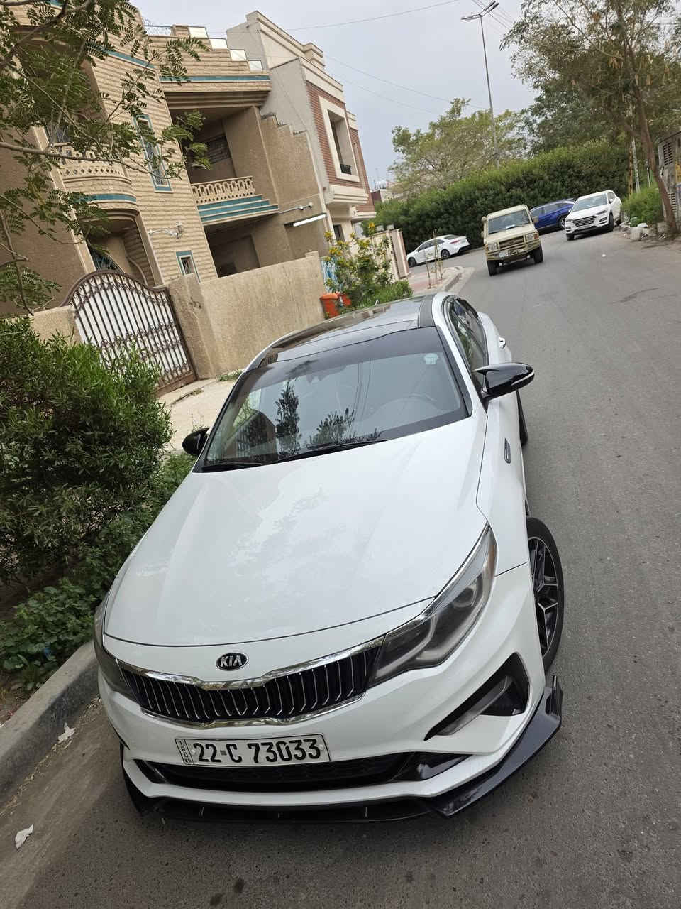 للبيع
كيه اوبتيما 2020 امريكي فول مواصفات
رقم اربيل 
محرك 2400 gdi
ماشيه ٧١ الف
حادثها من امريكا تخريب بالبنيد يعني بدون ضربه
صور الحادث مرفوقه بالصور
بجم كبس السياره بلاديه ومناقصها شي
بانوراما قطعتين
وكشنات جلد
لايتات زينون
سياقه ذاتيه ورادارات
وبيها هوايه مواصفات
السعر 165 $ وبيها مجال قليل حك الجيه

للاتصال / ***********
