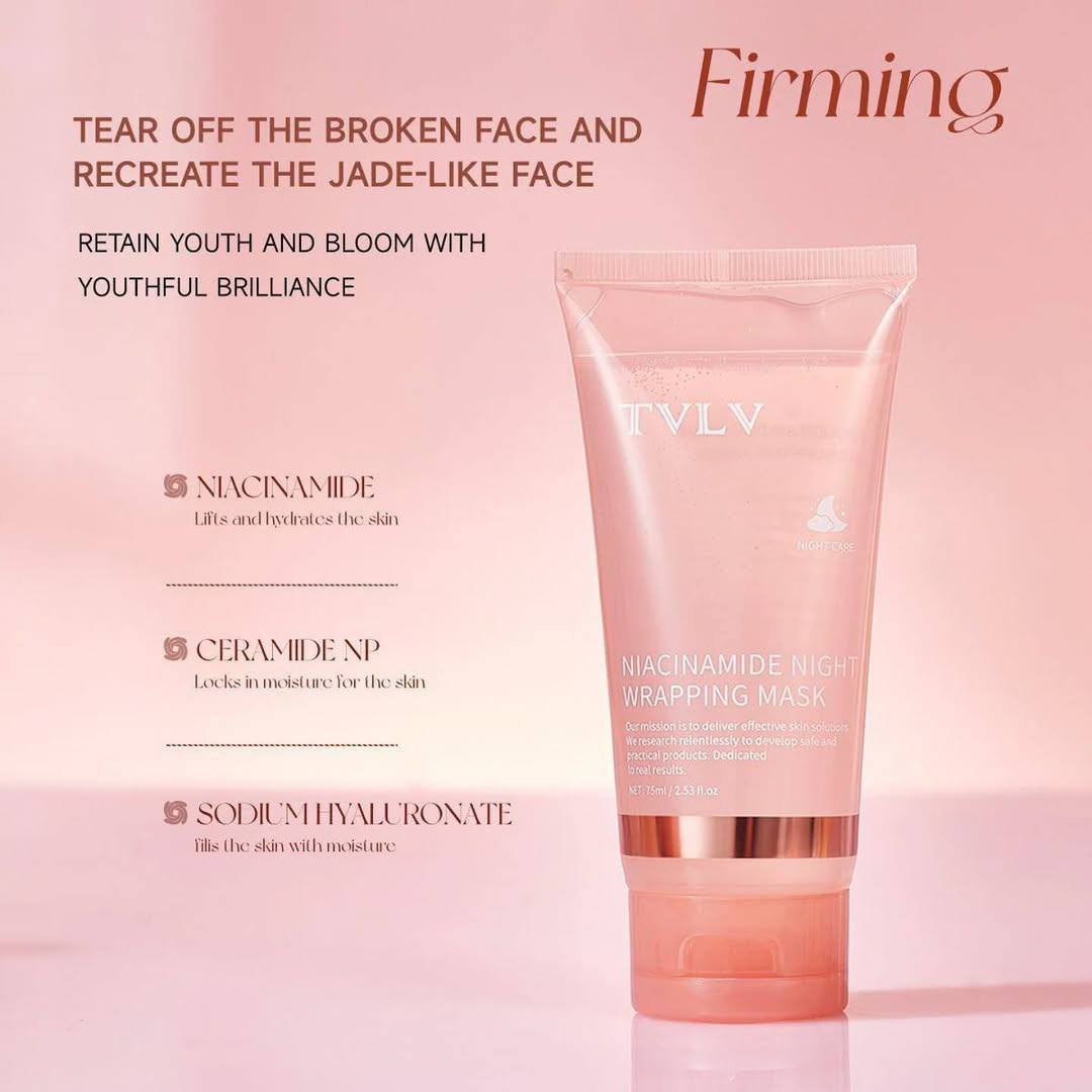 🌙 قناع TVLV الليلي بالنياسيناميد 🌙
استيقظي ببشرة ناعمة، صافية، ومشرقة! ✨

• يرطب البشرة بعمق طوال الليل 💧
• يوحد لون البشرة ويخفف البقع 🌸
• يمنح نعومة ومظهر مشدود عند الصباح 😍
• يحتوي على نياسيناميد + حمض الهيالورونيك + خلاصات نباتية مغذية 🌿
• مثالي للبشرة المتعبة والجافة والباهتة 💆‍♀️
💗 استخدميه كآخر خطوة ليلاً… والنتيجة صباح ثاني بشرة مخملية!

السعر ١٥ مع التوصيل


**إذا كنت صاحب هذا الإعلان وتريد حذفه لأي سبب، رجاءا أرسل رسالة إلى الدعم الفني**