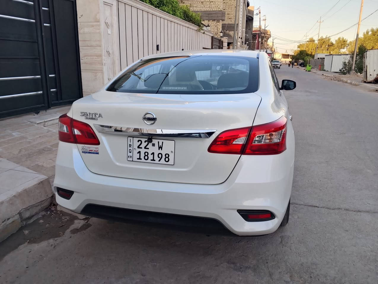 نيسان سنترا 2025 للبيع عداد 10 آلاف كيلوا متر ،حادثها بجم وجاملغ وبيها تكحيلات بسيطة صور الحادث منزلهن السعر 120 مكاني كوت ،رقم تلفون *********** 

مواصفات 👇 

1_ محرك 1600 
2_ شاشه وكامرة
3_ تحكمات ستيرن 
4_ تبريد قطعتين 
5_ أربعه جام كهرباء 
6_ نظام ايكو 

وكل مواصفات السنترا المعروفة
