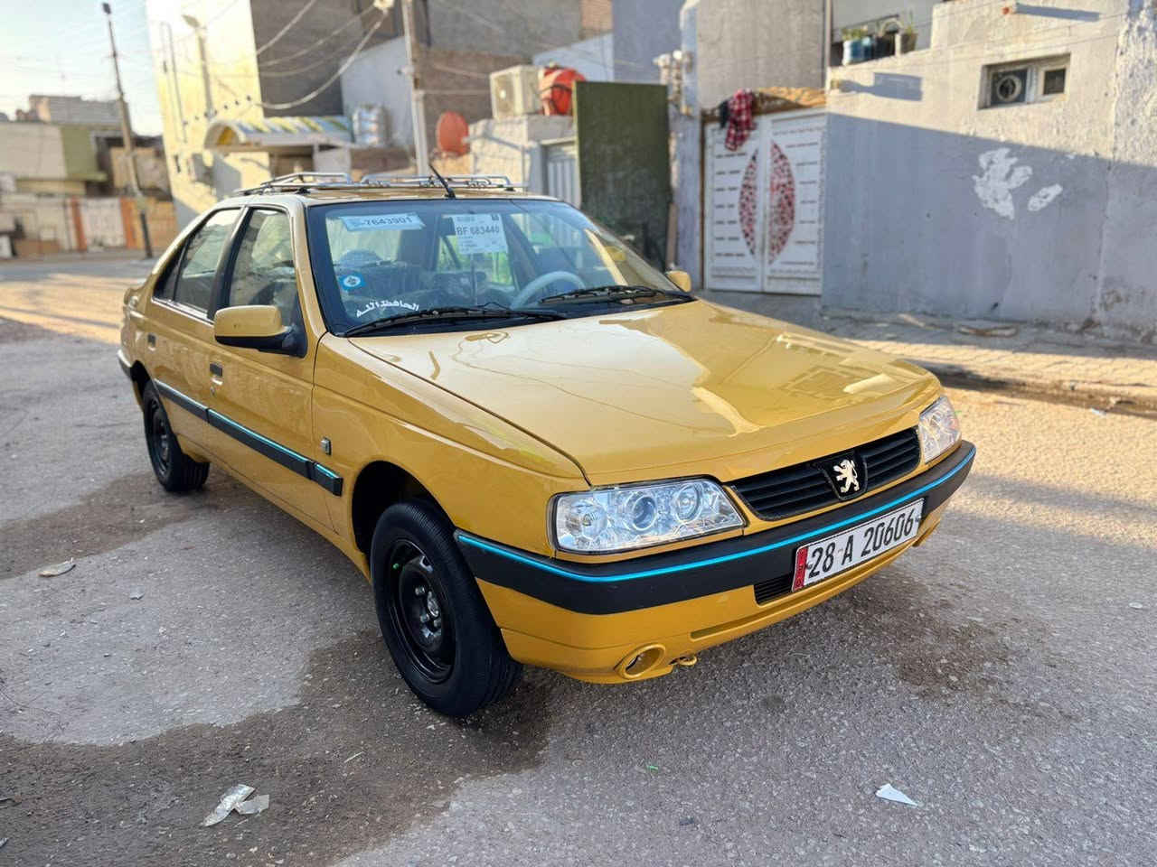 السلام عليكم سياره بيجو لميس مديل12 سنويه ل31 رقم نكليزي عزتها لغايه 27 الى تنتهي سياره جديده جاهزه معنى الكلمه كفاله عنوان السياره نجف :مكلف بالنشر مامتواجد على الفيس: السعر 37وبيها مجال قليل حك الجيه ***********
