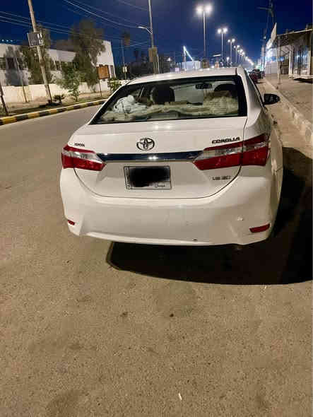 كورلا 2015 وارد خليجي حداديه جديده سياره نضيفه ماشيه 96.000 السعر 130$ للاستفسار الاتصال على الرقم          
*********** عمارة
