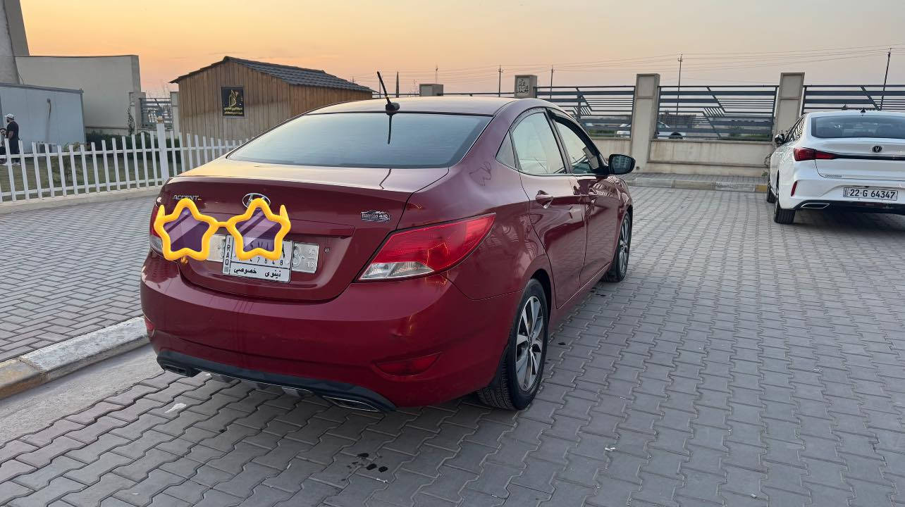 🚗 هيونداي أكسنت 2017 - وارد أمريكي 
المواصفات والتفاصيل:
• الموديل: 2017.
• الحالة العامة: السيارة بحالة جيدة جداً، محرك وكير وتبريد شرط الفحص. كشنات جلد داخل كلش نظيف

تفاصيل البدي (الضرر):
• الضرر فقط (قبغ الصندوق) ومصبوغ خارج العراق 
• توجد بعض الملاحظات البسيطة (صبغ مشلع في أماكن متفرقة) 
السعر المطلوب:
💰 103 ورقة  وبيه مجال بسيط جداً للشراي الطيب
التواصل 
***********
***********
او عالواتساب
