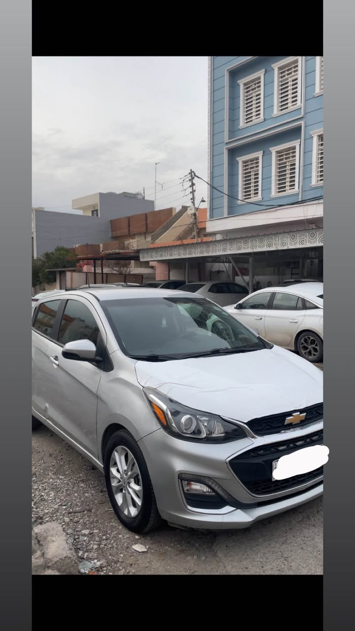 شؤفرليت سپارك ٢٠٢٠ بى بوياغ LT
دو سى جيى ساردى بجوكى هةية 
شاشة گةورة+carplay
تعديد سرعه 
ڤؤليوم 
جةمبةر نيكل و ليدى بيشةوة
ABS
لايت ئؤتؤ 
تراكشن
ويل گةورة
سةيارةيةكى هةتا بليى اختسادى بى مةسروف بةنزين زور كةم دةخوا 
گير و مةكينة تةبريد تةقةورةقة هةمووى بةشةرت 
٩٩وةرةقةو مةجاليكى كةم *********** أربيل, العراق

