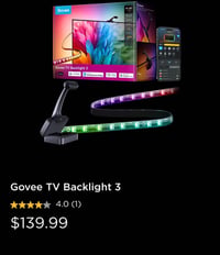 شريط ليد Govee • RGBIC • ٧٥-٨٥ إنش