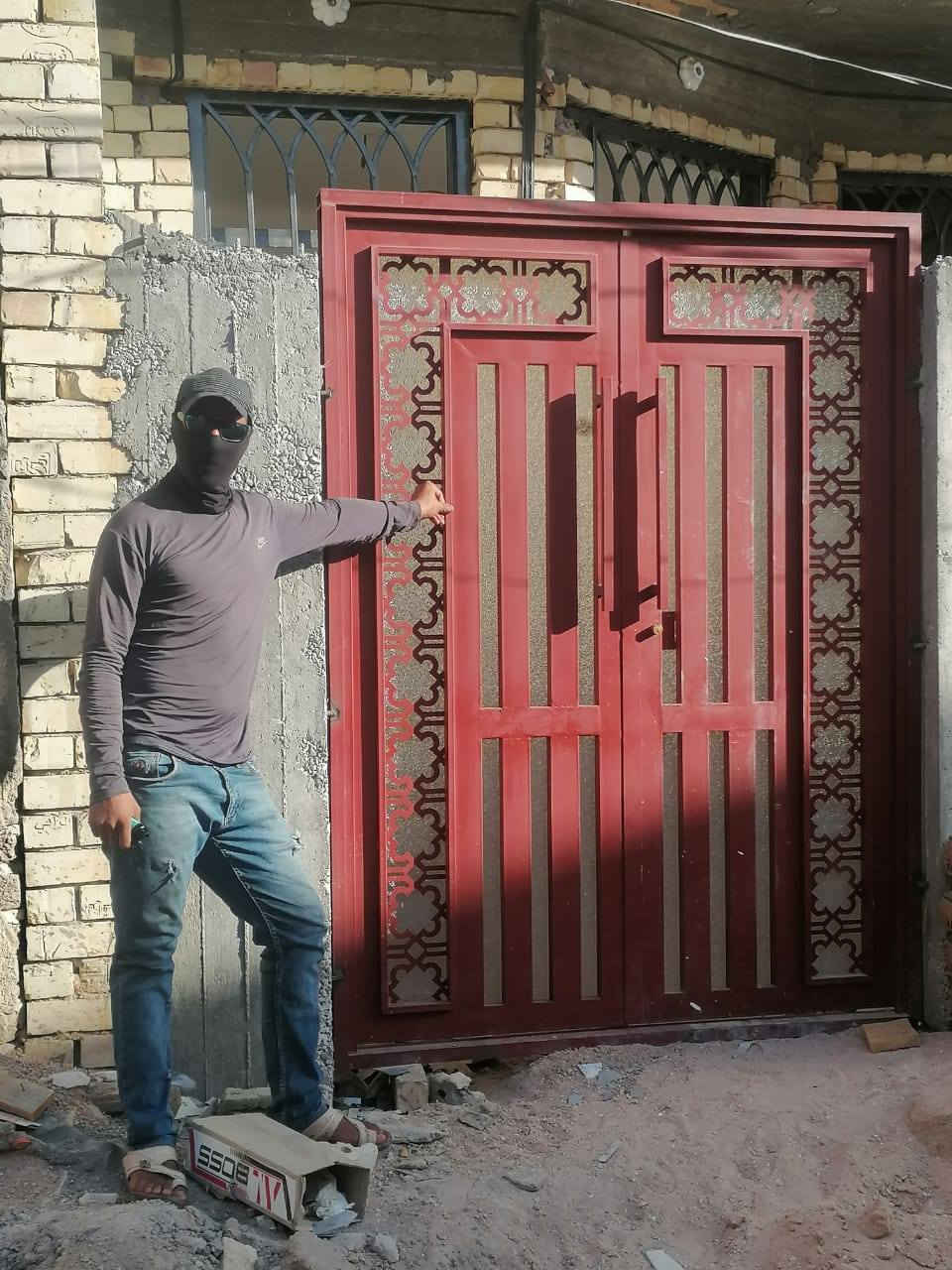 حداد عام متنقل  🛠️

 لعمل جميع انواع الحداده   🛠️

تصليح الحديد التالف سندويج _ بنل _ سقائف _ ابواب _ محجرات _ الكي  سبان
  ❤️العنوان كربلاء المقدسه
   ☎️*********** 
***********
