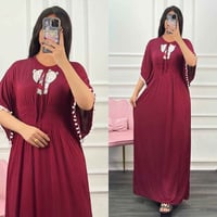 دشداشه نسائي • خامة زبده • فري سايز 95ك