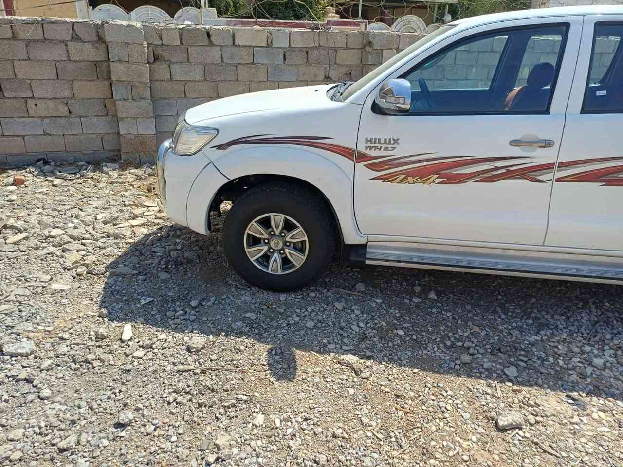 تويوتا دبل فور ويل موديل 2014محرك وكير واكسل جيد رقم اربيل دولي سنويةلغاية 29 تبريد تدفئه جاهز.بيها مكانات صبغ اقل من الحزام. العنوان خان بني سعد ديالى .***********
