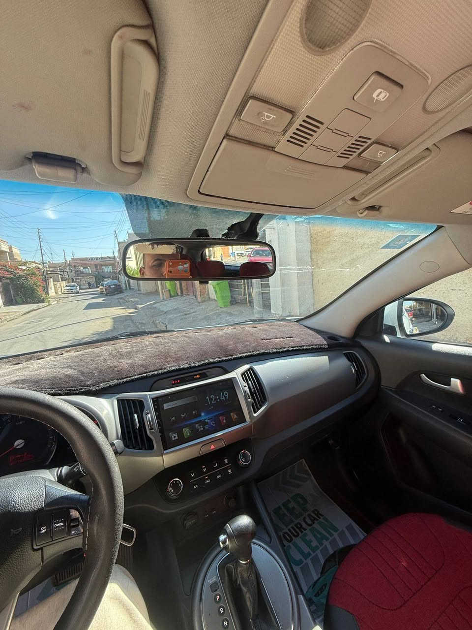 السلام عليكم كيا سبورتج موديل  2015 خليجيه ماشيه 149 الف سعرها 155وبيها مجال وتفاصيلها موجوده بصور السونار الي ناشره بالمنشور مكان بغداد حي التراث *********** ورقم السياره بغداد الانكليزي الجديد
