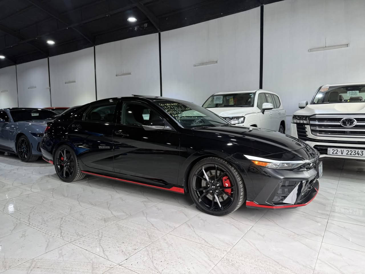 النترا ان 2025 🇨🇦🖤
2025🇨🇦 ELANTRA N

‏السرعة300🚀
موديل : 2025 🖤
المحرك :2000تيربو N
الحالة : بدون صبغ حتى دعاميات 
العداد : 9 الاف كم
المواصفات: N 🌒
1/1
سقف سلايد
كشن حضن 
كشن علامة N
كشنات كنتاره وجلدN
سقف أسود
اناره داخليه 👌🏻٢٤ لون
تحكم ستيرن نورمال وسبورت
تحكم دبلات نورمال وسبورت
ابواب بصمة
بصمة تشغيل 
شحن وايرلس
شاشة ايباد
كاميرا
نظام صوت _𝐁𝐎𝐒𝐒
اشارة ترحيب
اشارة مرايا
اوتو ستوب
نقطة عمياء
تحديد سرعة
تحديد مسار
رادار امامي 
رادار جانبي 
رادار خلفي 
حساسات امامي 
حساسات جانبي 
حساسات خلفي
نظام _ 𝐍𝐎𝐑𝐌𝐀𝐋
نظام _ 𝐒𝐏𝐎𝐑𝐓
نظام _ N🚀🚀

كشنات هيتر
ستيرن هيتر
صندوق ذكي
لايتات ليد زينون 
بگلايت ليد
فقط بيع بدون مراوس
السعر 185$ وبيها مجال 
بدون رقم تترقم شمالي

مكان السياره اربيل شارع 100📍
📞☎️
***********
