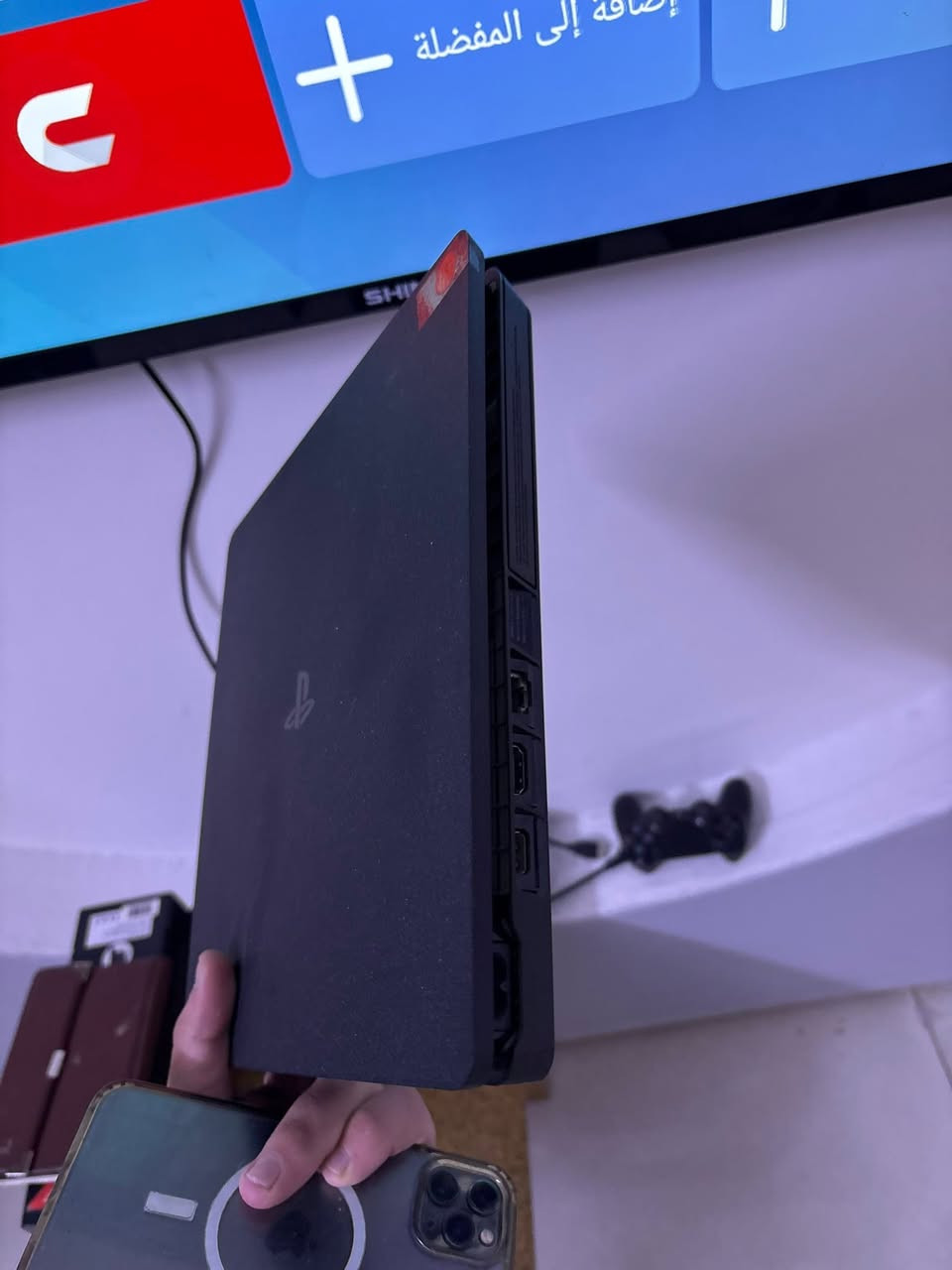 سلام عليكم بلي فور سلم اونلاين للبيع الجهاز نضيف كلش واستخدام قليل مع كامل محلقات وكارتونته موجوده السعر 250     
***********
