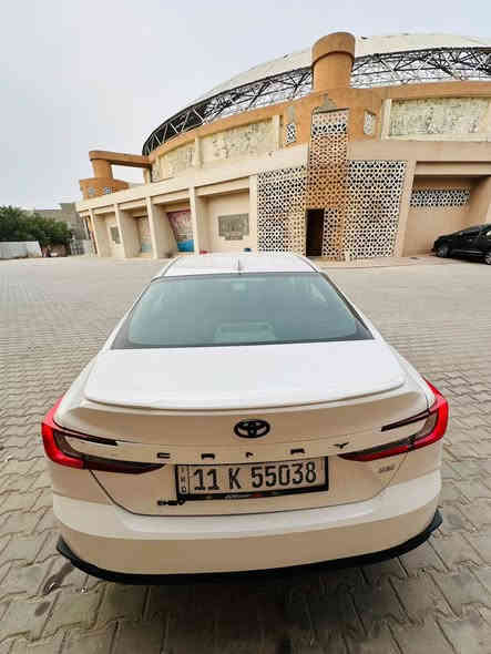 تويوتا كامري هايبرد 2025  SE 
اللون :- ابيض
الموديل 2025
المحرك 2500cc

رقم بغداد 
المواصفات
• شاشة كبيرة
• كاميرا خلفية
• حساسات خلفية
• كراسي  جلد
• كراسي كهرباء
• كراسي مدفيه
• رادار امامي
• مانع تصادم
• محدد مسار
• تصحيح مسار
• مثبت سرعه
• مانع انزلاق
• استيرنق متحرك
• تحكم طارة
• تدفئه مقود
• نقطة عمياء
• مانع تجاوز
• حساسات مانع تجاوز
• بصمة تشغيل
• دخول ذكي
• شاحن ويرلس
• اضوية اماميه زنون LED
• اضوية خلفية LED
• ليد زنون نهاري
• ويل قياس 18
• نظام ECO + TRIP 
• نظام GPS + خرائط
• نفكيشن
• 3 أنظمة قياده ECO / Normal / Sport 
• اوامر صوتيه
• بلوتوث
• مدخل USB + AUX
حادث السياره كما موضح في الصور 
  حادثها / حوض 
كفاله كير مكينه
بجم كبس 

مكانها بغداد / السيديه
للاستفسار ***********
