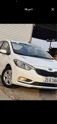 البيع كيا سيراتو 2013 شكل 2014  يعني السيارة كفالة من الصبغ وتبديل كفا...