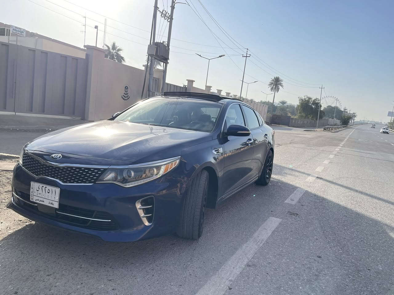 سلام عليكم
اوبتما ٢٠١٧  وارد امريكي (فول خنك)
-بانوراما
-شاشة امريكي
-كشنات جلد
-كشنات تدفئة تبريد 
-تحديد مسار
-المري قلاب للخلف
-بردات 
-محرك ٢٤٠٠
-ماشية ٨٥ الف مايل
-الضرر صندوك خلفي +جاملغ عكس السايق
(الجاملغ الامامي والباب بارد فقط)
..
السيارة كاملة مكملة من تخم تايرات ودسكات  وصدر
🔵السعر 123ورقة
العنوان :بغداد -السيدية
***********
