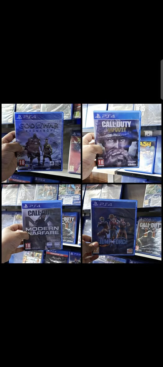 العاب مستخدم و جديد للبيع او مراوس 🎮
ضمان استبدال 3 ايام 🔥 

توصيل متوفر للجميع المحافظات 3الف فقط ❤️
بغداد مدينة الصدر قطاع 71 
***********
