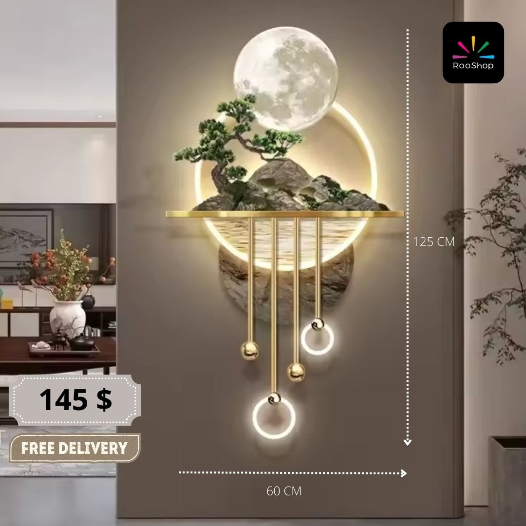 بڕێک ئارامی و جوانی بە ماڵەکەت ببەخشە 

هەر گۆشەیەکی سادە بیگۆڕە بۆ فەزایەک کە ڕەنگینیی و گەرمی دەربدات، بە چرایەک بە دیزاینێکی ئاسیایی دڵڕفێن، ڕووناکی .نەرم کە کەشێکی ئارام دروست دەکات
وردەکاری تەکنیکی کە لە قەرەباڵغی ڕۆژەوە دەتگوازێتەوە بۆ ئاسوودەیی دارستانە بێدەنگەکان
60x125 CM
گەیاندن بە خۆراییە
#Rooshop أربيل, العراق


**إذا كنت صاحب هذا الإعلان وتريد حذفه لأي سبب، رجاءا أرسل رسالة إلى الدعم الفني**