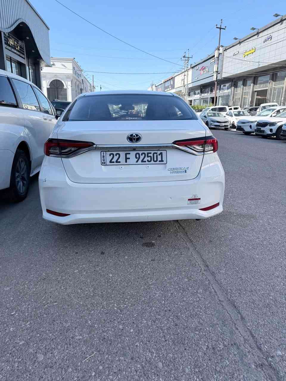 کرۆلا هایبێرد ٢٠٢٤ بێ سبوخ ٤٠هەزار رۆیە هیجی نیە بستەک تاحدیلی لەجامرخی بشتی هەیە
هەولێر 
***********
نرخ ١٤٩$ أربيل, العراق
