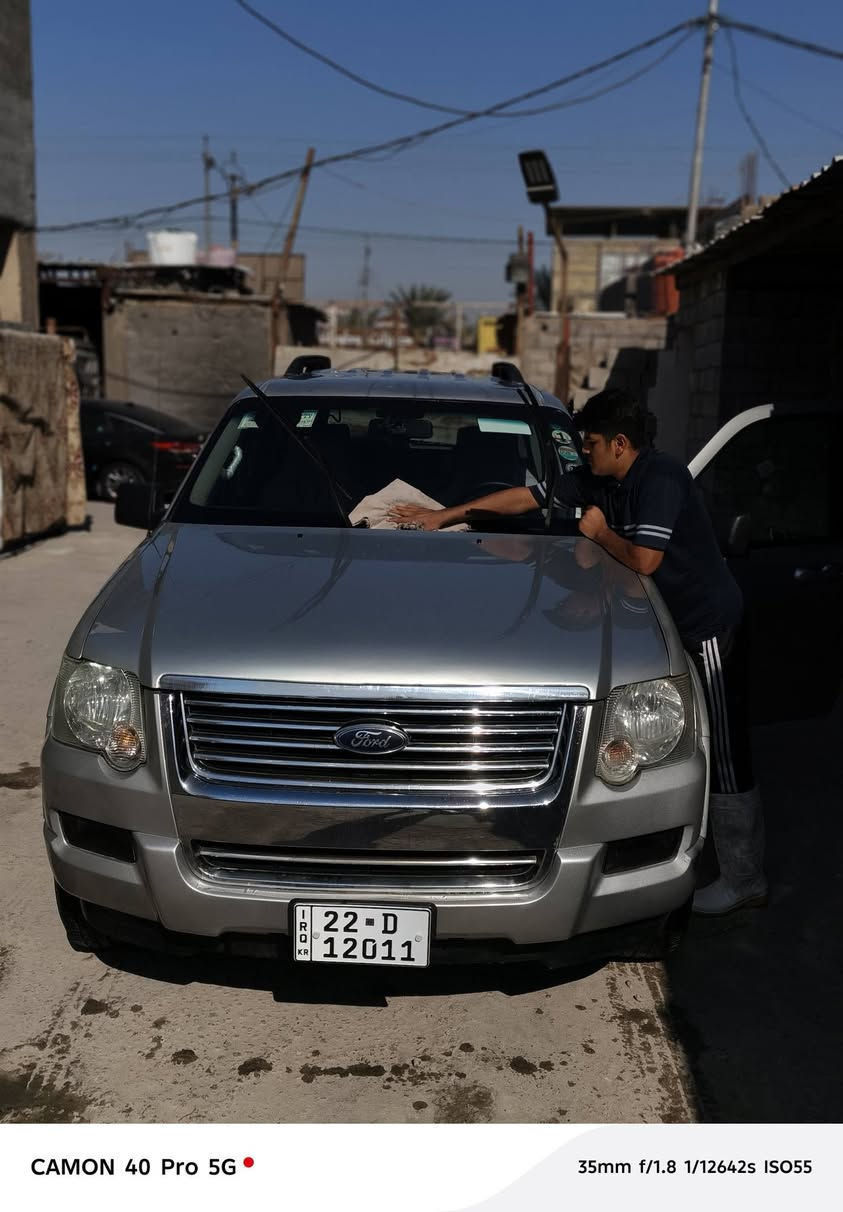 اكسبلورر 2008 رقم اربيل بأسمي  سنوية للـ 30 بيها قطعتين صبغ جاملغات امامية وبنيد مبدل (فافون) المكينة 6 سلندر على وضع الشركة مكفولة  الكير مبدل جديد  ،  تبريد حدادة تخم تاير كفالة بيها نص شبر جراد بالقمارة ودعامياتها الامامية والخلفية بيهن شبر يحتاج تكحيل او صبغ السيارة 7راكب موجودة بالبصرة ابو الخصيب  السعر 95 وبيها مجال للشراي  وهذا رقمي  ***********
