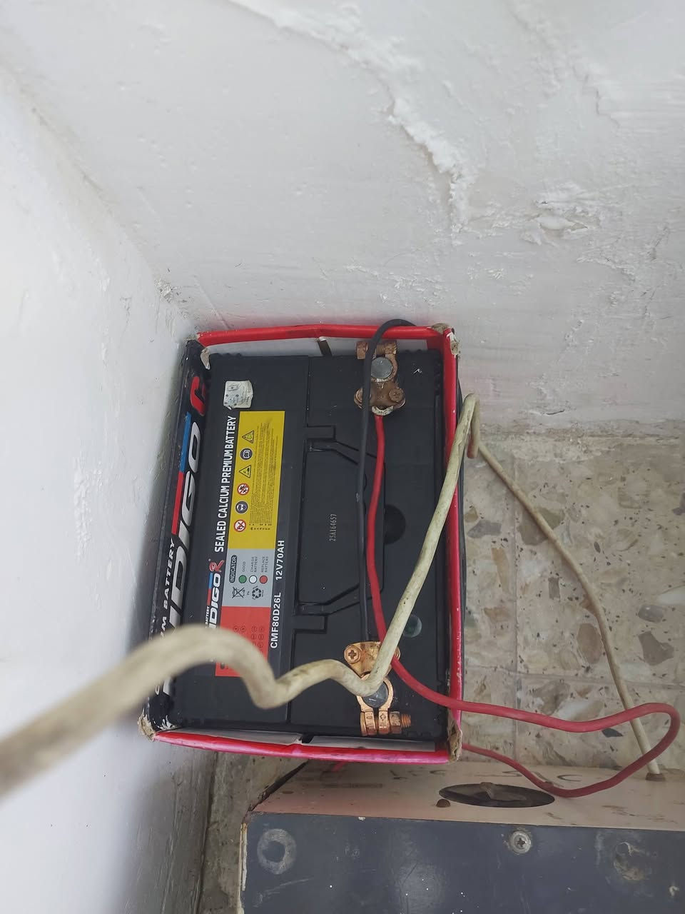 سلام عليكم أخوان عندي هاي عاكسه الوميض ألاصليه 12V+بطاريه 70A شرط على الشغل والفحص السعر 125وبية مجال الشراي يتصل *********** بغداد رأسه العبيدي يوجد توصيل بكروه...
