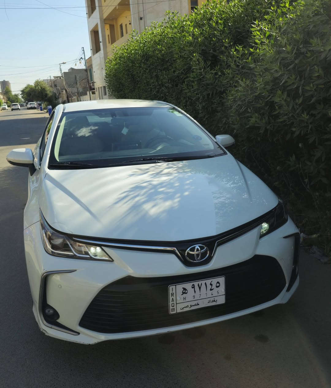كورلا شركه ساز اصلي  بانزين موديل 2020
محرك 1800 vvt  بانزين
ماشيه 58 فقط رقم بغداد
سعر 146  بيه مجال بسيط .....
دفتر ضمان وصيانه دوريه مستمره بلشركه 
شاشه وكاميرا وتحكم ستيرن وتبريد قطعتين منفصل وبصمه ولد نهاري وسبورت وايكو

بيه باب مصبوغه اثر طخه ومكانين بارد بدون اي نقص جاهزه 
العنوان 
بغداد _ البياع 
***********
