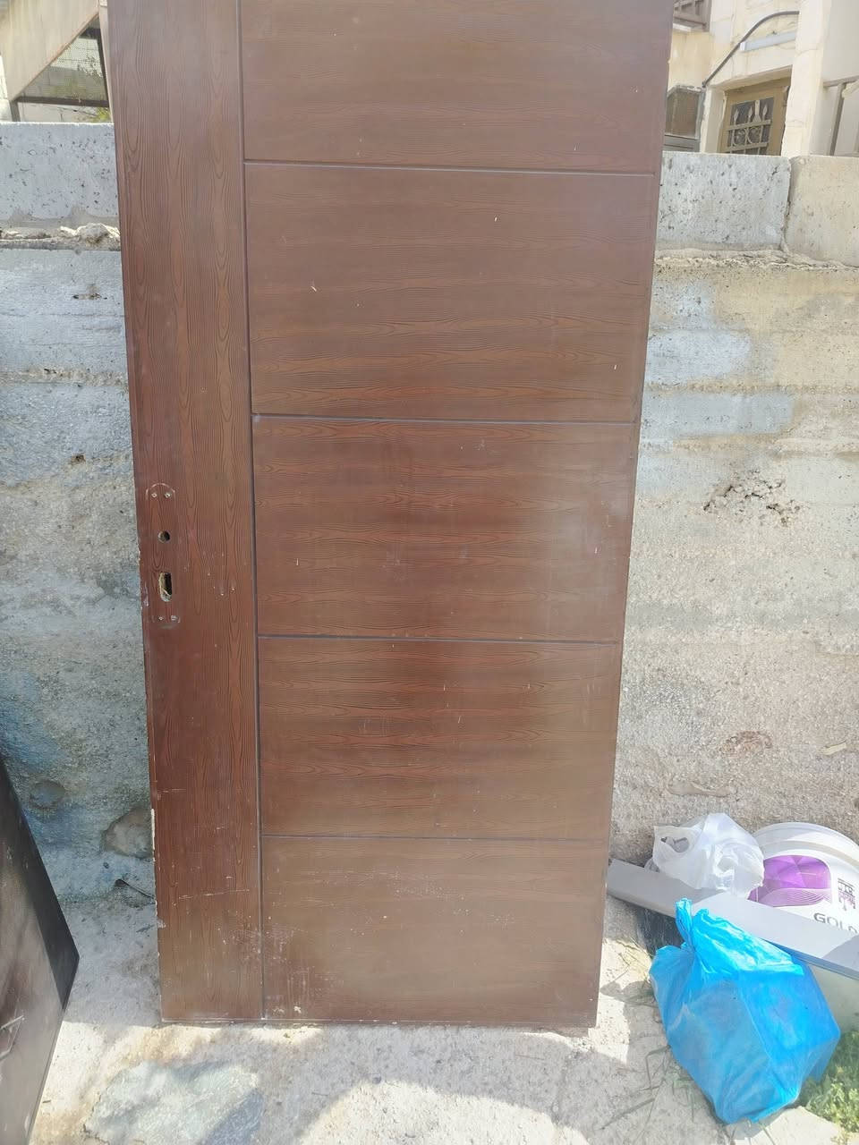 متوفر ابواب مستعمل عدد ٧
مدخل ٢٢٠ في ١٠٠

غرفه ٢١٠ في ٩٠ عدد ٤

حمام ٢١٠ في ٧٠ عدد ٢

غرفه حمام عدد ٦ نفس شكل

بسعر حرق حرق حرق

٠٧٨٩٧٥٢٦٥٩


**إذا كنت صاحب هذا الإعلان وتريد حذفه لأي سبب، رجاءا أرسل رسالة إلى الدعم الفني**