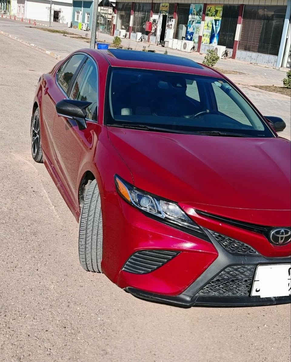 للبيع كامري SE Plus 2019 بلس ✅
وارد كندي 
رقم اربيل (السنوية مانافذة)
المحرك 2500 
عداد المسافة 87 MI 
المواصفات :
-فتحة وبصمة
-نقاط عمياء
-شحن لاسلكي
- شاشة كبيرة وكاميرا دوارة 
- كشنات جلد 
- رادار امامي وخلفي 
-تحديد مسار
- كشن كهرباء 
- بريك ذاتي 
-تدفئة كشنات 

السيارة داخلة كلين و هنا بالعراق صار بيها 3 مكانات بارد فقط وبدون صبغ
المكان الديوانية
السعر 185$ ورقة  
***********
***********
