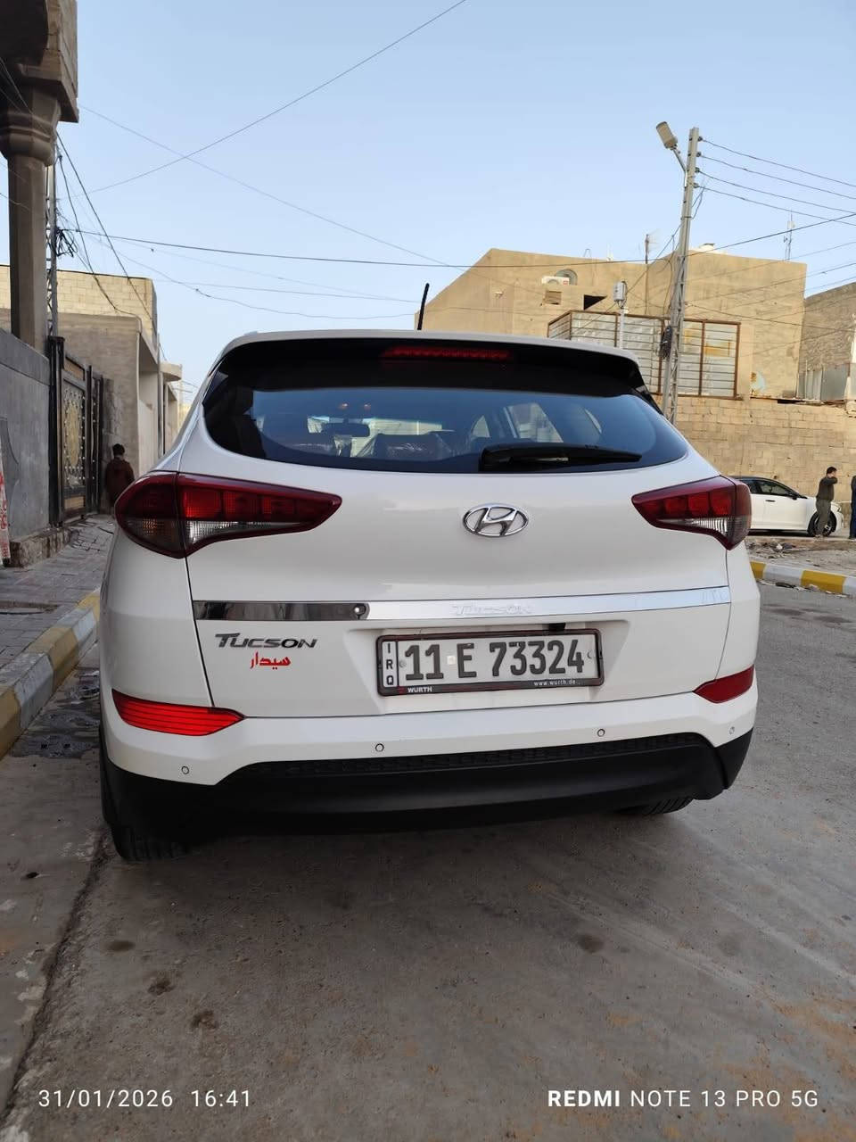 للبيع توسان 2018خليجي
رقم بغداد بسمي 
محرك 2000دوش 
قطعتين تبريد 
حساسات خلفي 
تحكمات استيرن 
مري شفط 
يدات نيكل 
ويل حجم 18
ماشية 75الف كيلو 
سيارة بدون صبغ السيارة نضيفه جدا مال جناي 
الاتصال والاستفسار عل هاذا الرقم 
***********
