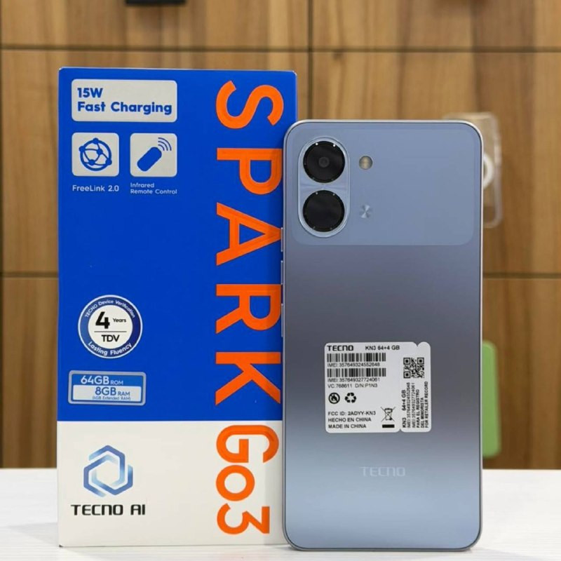 افضل هواتف الفئه الاقتصاديه
بضمان وكالة سنه كاملة من تكنو
Tecno spark Go3 - 128/4
🔥
- 167,000
Tecno spark Go3 - 64/4
🔥
- 180,000
spark 40 pro plus - 256/8
🔥
- 293,000
#Tecno
#spark
#Go3


**إذا كنت صاحب هذا الإعلان وتريد حذفه لأي سبب، رجاءا أرسل رسالة إلى الدعم الفني**