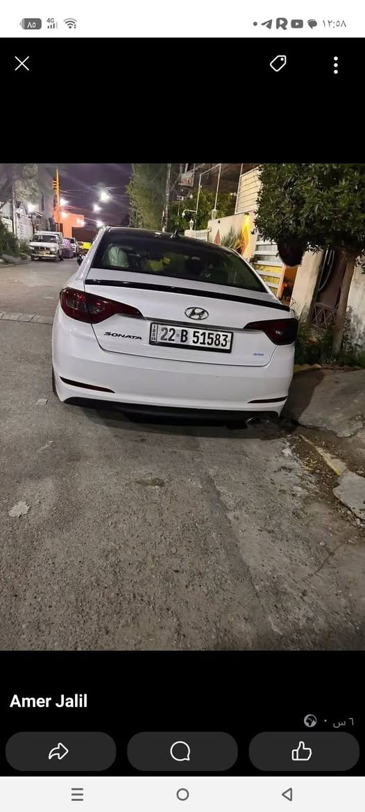 سلام عليكم سوناتا وارد امريكي موديل ٢٠١٧ بسمي سنويه جديده السياره ابل وحد منظومه غاز شادلهه انسه ادوانص لايت زنون شاشه كبيره وكامره متحركه تدفئه تبريد كله شغال سياره انطجت الدعميه ولايت ابيع عله طختهه السعر ١٠٢ اهاتف *********** مكان السياره بغداد الشعب
