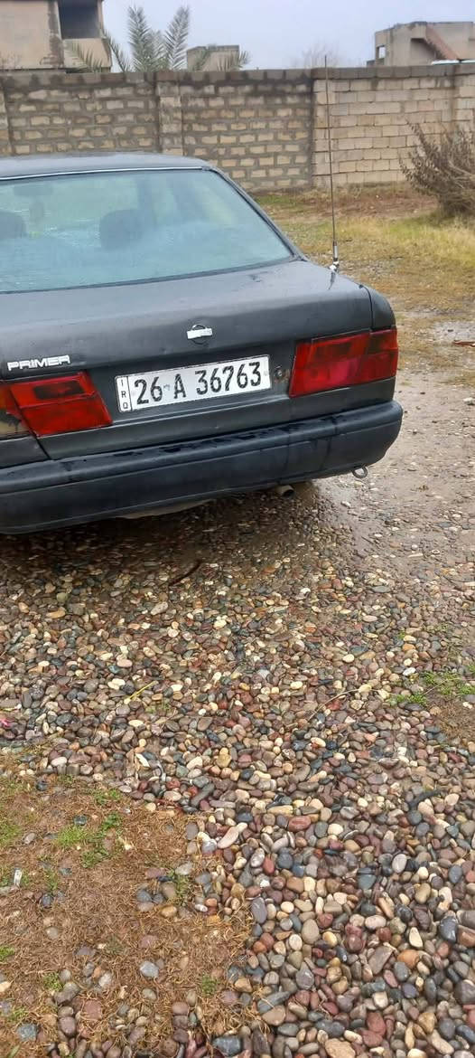 السلام عليكم نيسان برايمر
رقم صلاح الدين لل 30  شرط التحويل 
كير محرك شرط 
صدر خلفي امامي جديد  
طخم تاير جديد 
كهربائيات كلها شغاله 
مصبوقه جماليه بدون حادث 
السعر 28بي مجال بصيط 
مكاني الشرقاط للاستفسار اتصل 

***********
