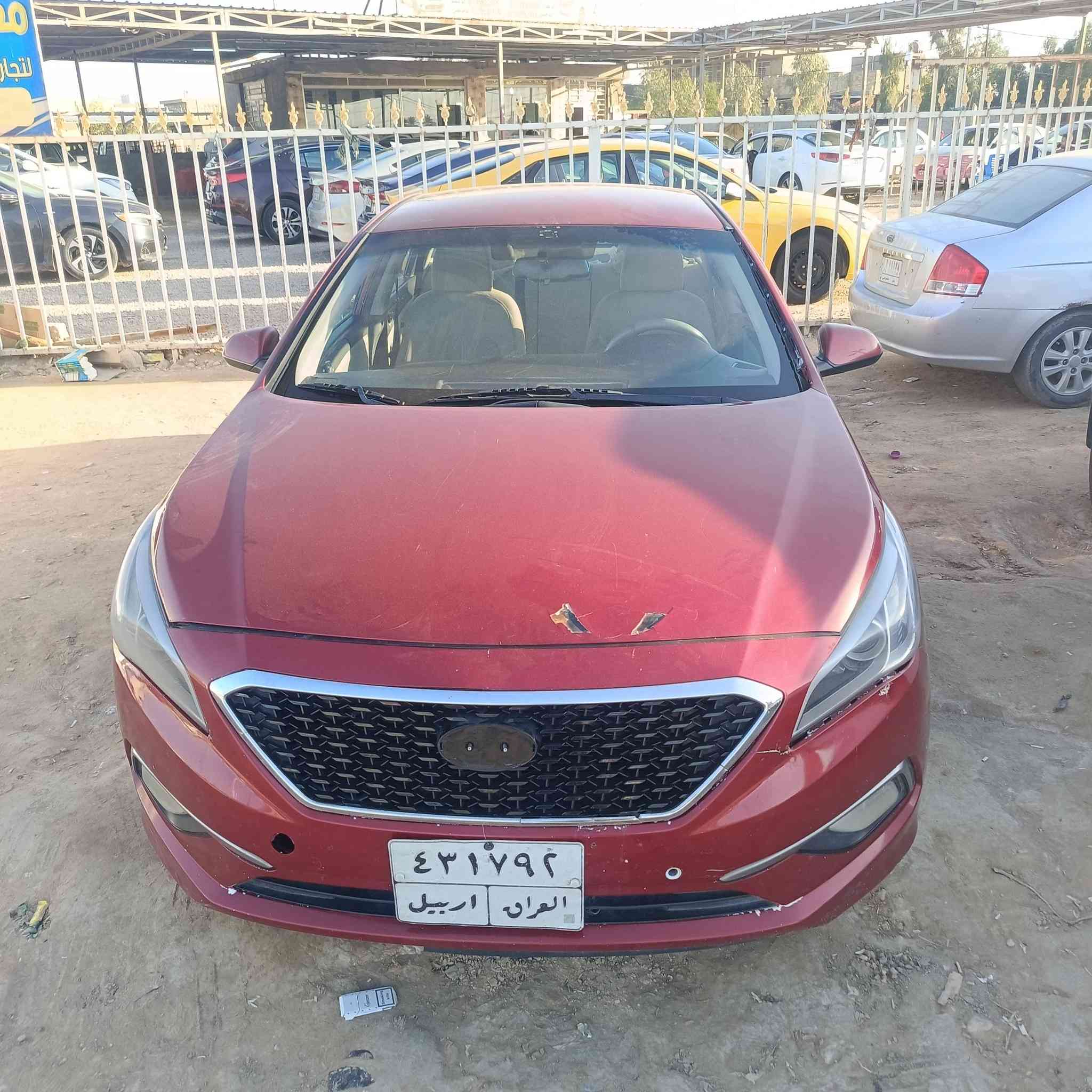 سوناتا امريكي موديل 16 رقم اربيل قديم ثلث قطع تبريد ثلج حداديه مكينه خير من الله السعر 96بيع مستعجل ***********
