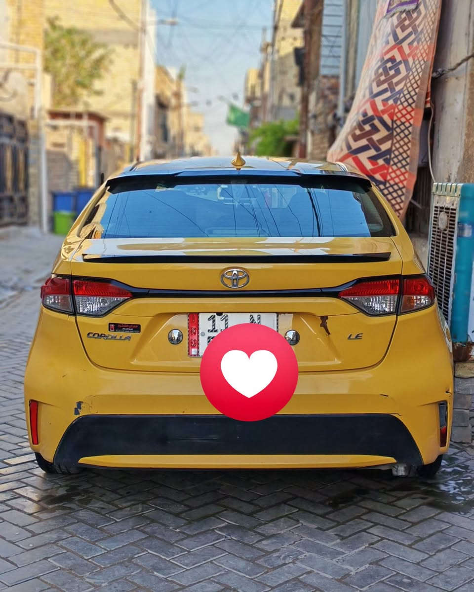 سلام عليكم تيوتا كورلا موديل 2020 محرك 1800 ماماشيه ضرره اموضح بل صوره رقمه بغداد عنواي بغداد مدينه الصدر الاستفسار على هاذا الرقم ***********
