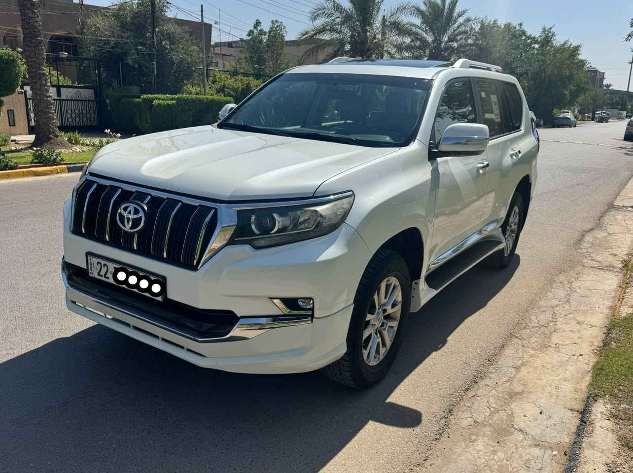 برادو 2021 بسعر مناسب
برادو موديل 2021 TXL
سيارة مال بيت مكفولة كفالة عامة من الصبغ والبارد والفتح والتبديل
كير ومحرك على وضع الشركة
6 سلندر مكينة 4000 المرغوبة
سبير تعليك وهوك ودبل تانكي
فتحة سقف سلايد روف
دفع رباعي 8 ايرباك
كراسي جلد
بصمة وتشغيل واطفاء عن بعد
لايت اسود عدسة زينون ولد وكشافات
اشاير بالمري ومري شفط
نضام ترحيب في الابواب
كامرة رجوع خلفية
تخم تايرات جديد دنلوب ياباني الاصلي
وباقي مواصفات ال TXL معروفة
رقم اربيل هزة جديدة سنوية باسمي تحويل مباشر

السعر مناسب 385 $ وبي مجال بسيط

مكان السيارة بغداد حي الجامعة
*********** غيث الكبيسي
