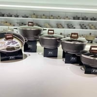 قدور كرانيت • ٥ قطع • ٢٠-٣٢سم