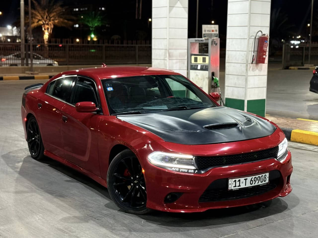 جارجر ارتي Last Call
الموديل 2017
العداد :  120
المحرك :5700 
حادثه : جاملغ +بنيد صبغ 
المواصفات :
* كتsrtبلاد كزوز موبار بلاد 
* مصابيح أمامية زنون . 
* كشافات الضباب زنون . 
* المصابيح الأمامية مع LED . 
* حساسات . 
* شاشه كبيرة 
* الشاشة مع اوپشنات SRT . 
* سستم صوت الپاين .
* ويل قياس 20 انج دايتونه اصلي 
* تشغيل عن بعد . 
* محدد سرعة . 
* تلفون بلوتوث . 
* كامير خلفيه 
* كير شفتر بالستيرن . 
* دخول ذكي (بصمة) 
وبقيه مواصفات RT معروفه// السعر ١٦٩ ورقة بيع سريع 
رقم بغداد // مكاني النجف الاشرف 
تلفون ***********
