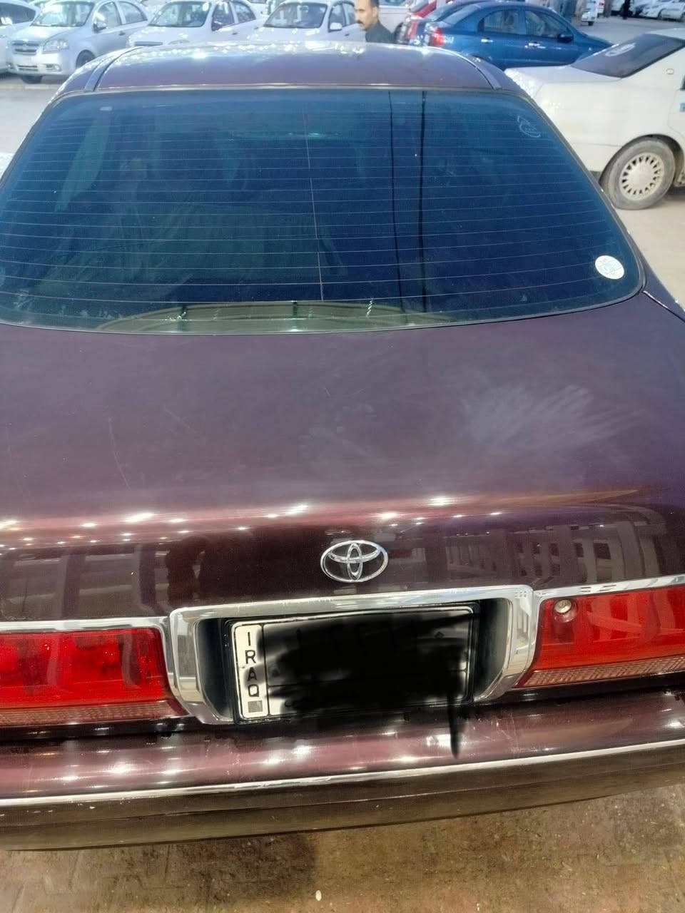 ملكه 2001 دكمه وحده مكينة 2500 vvt اللون كرزي رقم كركوك مدفوع كمرك وضريبة ارقام حديد وسنوية وملصق مكفولة من الكص والضربه. ب112 وبيهه مجال  مكان السياره نجف  *********** مكلف بنشر
