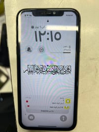 آيفون ١١ • شاشة مبدلة اصلية • ضهر مكسور