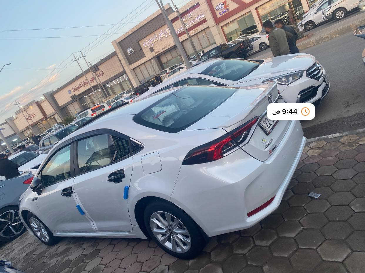 السلام عليكم 
اخواني 
كورله خلجيه ساز ماشيه (38)
بعدها بضمان 
بوضع الشركه موديل (2024) 
السعر (184) مجالها كلش قليل
فول واحد ع واحد 
رقم وهزه وفحص كله جديد
باسمي 
***********

‭0773 378 1061‬
