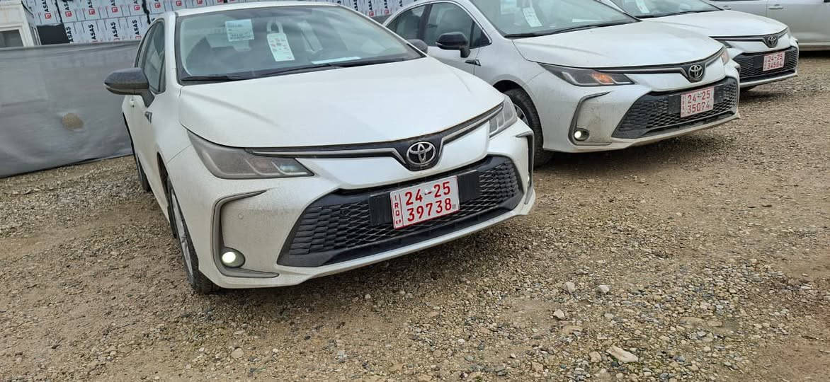 _____________
(تويوتا كورولا، SAS، ضمان تويوتا العراق)
موديل 2025، فئة GLI كاملة المواصفات، GLI فول 
عداد 0 كم زيروو
ضمان الشركة
لا يوجد أي ضرر
* السيارة كاتى تترقم شمالي . او تريد مرقم متوفره
في مدينة السليمانية
رقم المالك:  ***********
(SAS)
(تۆیۆتا کۆرۆلا GLI فول ، کۆمپانیای SAS، تۆیۆتا عێراق گەرەنتی)
2025 فول ئۆپشن GLI، 0 کم.
گەرەنتی کۆمپانیای.
*ئۆتۆمبێلەکە لەسلێمانی رقم كاتى
له شاری سلێمانى
ژمارەی خاوەن: ***********
__________________________________________________________
