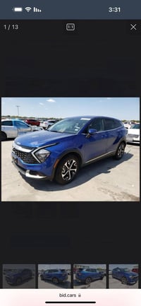 سبورتج للبيع وبسعر مناسب  موديل 2023 ضرر كما موضح في الصورة للاستفسار ...