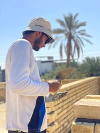 طابوق ثرمستون • درجة اولى • خلفه بناء