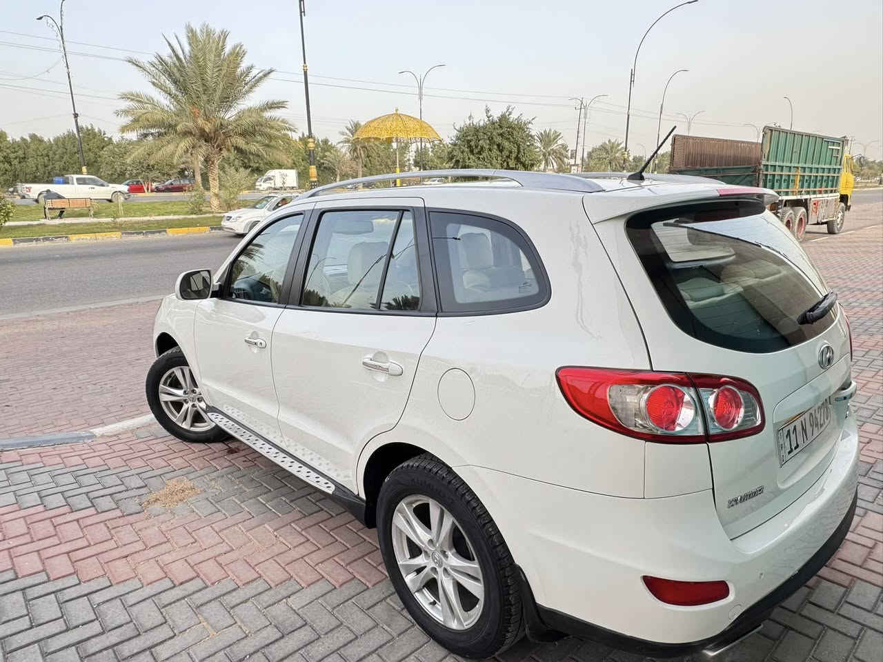 السلام عليكم سنتافي 2011خليجي فول مواصفات
مكفوله من تبديل والضربه ربع باب صبغ سونار موضح 
رقم بغداد بسمي مكينه 6سلندر مامفتوحه كير مامفتوح تبريد 3قطع ثلج ❄️ تدفئه 7راكب كشنات جلد كهرباء بصمه تشغيل بصمه ابواب مري شفط 
فور ويل 4*4كامره خلفيه ثلاجه وسطيه لايت زنون 
تخم تاير جديد حداديه جديده ادامه كامله للسياره 
السياره مال جناي احلى من الصور لابارد ولاشخوط 
مكان السياره كربلاء السعر 163مجال بسيط جدا ***********
