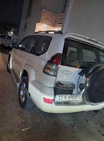 سلام عليكم ورحمة الله وبركاته عندي سياره تيوته برادو موديل 2008 7راكب محرك 6سلندر بيها 5قطع صبغ بيع او مراوس حسب القناته سعر 145 مكاني بغداد البياع رقم هاتف ***********
