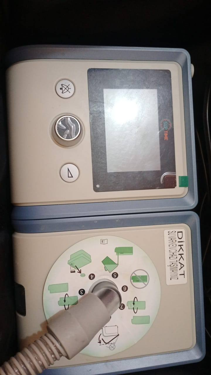 السلام عليكم عدنه جهاز سيباب مال تنفس رئوي استخدام كلش قليل ونضيف للبيع بسعر مناسب للاستفسار الاتصال ع الرقم ***********
