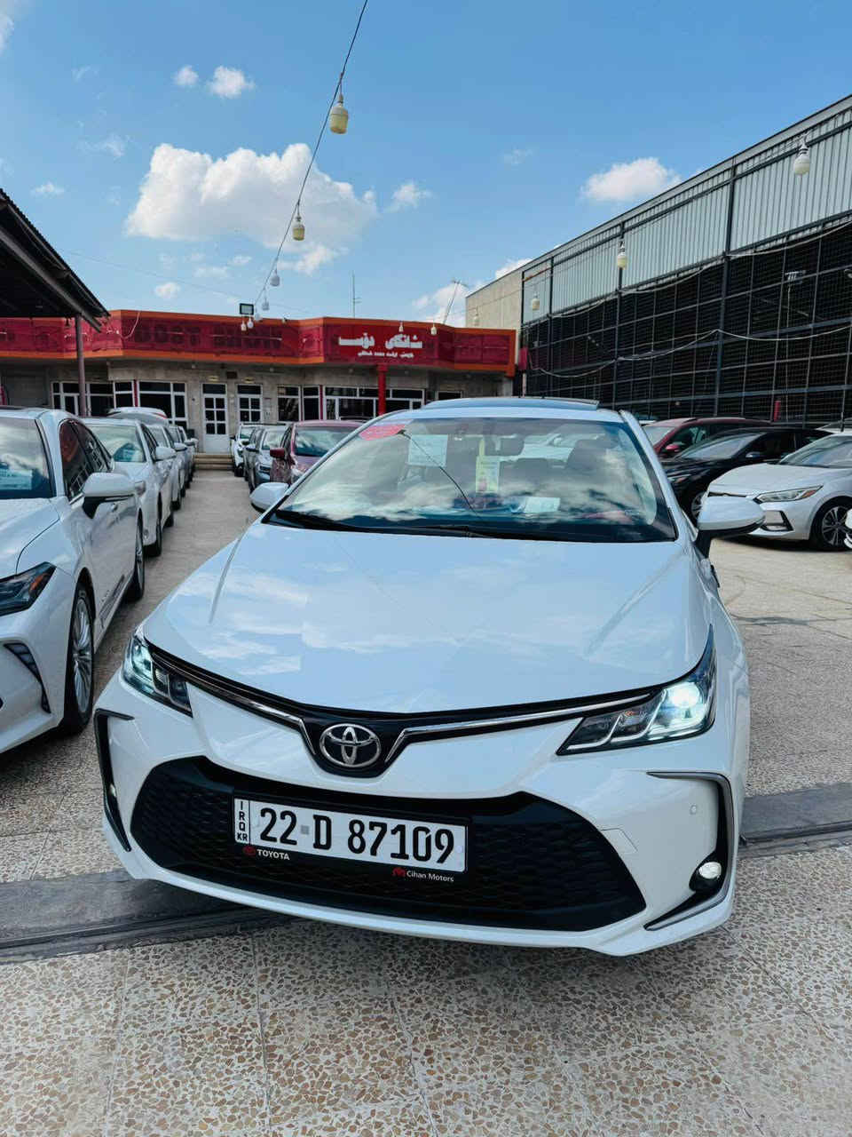 تويوتا كرولا خليجي 2023 
٨٤ كم رويشتوة 
ضمان شريكة جيهان 
١٨٠ ورقة و مجالي تيداية
هيچي نية أربيل, العراق


**إذا كنت صاحب هذا الإعلان وتريد حذفه لأي سبب، رجاءا أرسل رسالة إلى الدعم الفني**