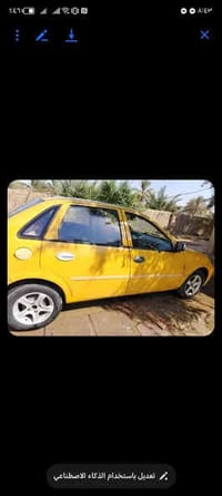 سياره ليفان 520صفره رقم واسط صدامي مويل 2011محور مكينه وكير كورله كير ...