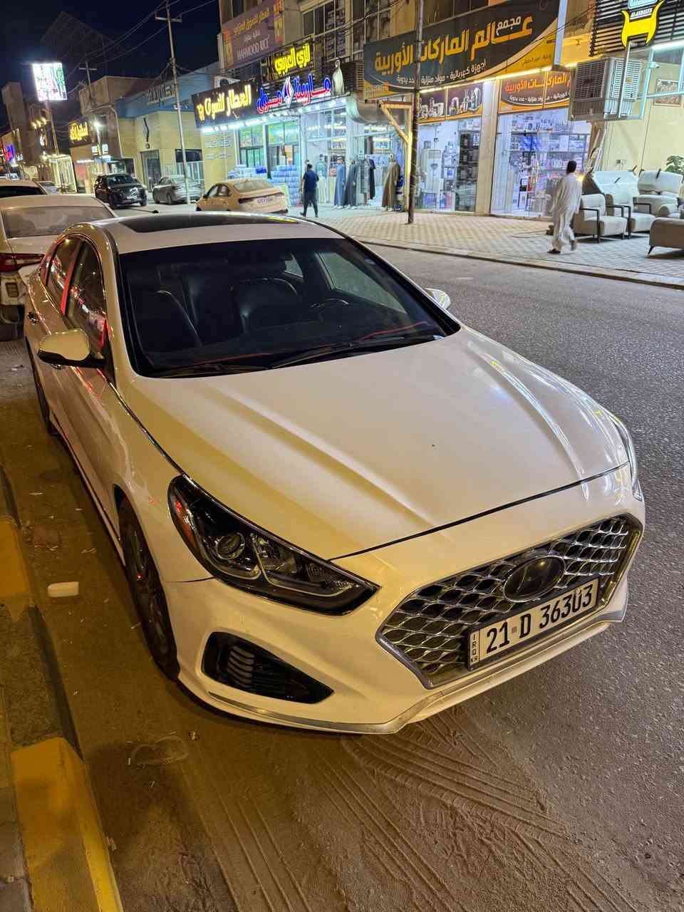 سلام عليكم 
سوناتا 2019  فئة سبورت وارد كندي 
حادثها فقط بنيد 
بلعراق بيها ملاحظات بسيطه تجي وتشوف بعينك 
كل تكشير بلصبغ ماكوو
رقم سليمانيه
ماشيه 152000كيلو متر  
المواصفات:
فتحه 
بصمه 
شاشه كبيره تدعم كار بلي
كاميره دواره 
نظام نقطه عمياء 
تدفئة كشنات
كشنات جلد 
ستيرن حرف D 
شفتات بالستيرن 
درايف مود ( نظام سبورت)
اشاير بالمري
حداديه جديده
مكان السياره نجف
السعر 137
*********** النجف, العراق
