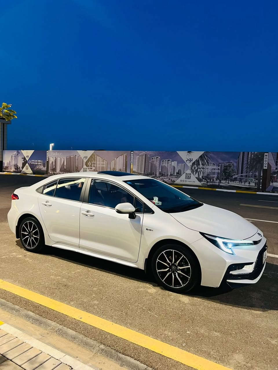 السلام عليكم اخوان للبيع كورلا تجميع الصين موديل 2024 الشكل الامريكي الS اعلى مواصفات بالكورلا  الون ماله صدفي السياره بدون ضربه وصبغ  والسونار موجود مالته رقم بغداد بأسمي ماشيه 29 الف.  السياره جاهزه. السعر 163 ورقه وبيه مجال لشراي مكان سياره بغداد المنصور
***********
