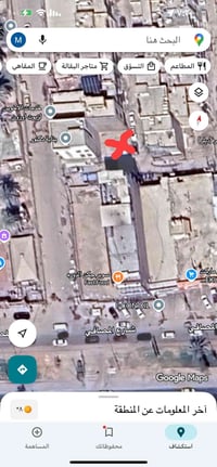 قطعه ارض 100 متر ركن  10*10 خلف مطعم سوبر جكن الدوره مباشر  مبني بيها ...